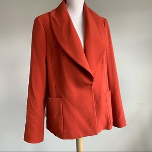Etcetera | Burnt Orange Lined Blazer Jacket